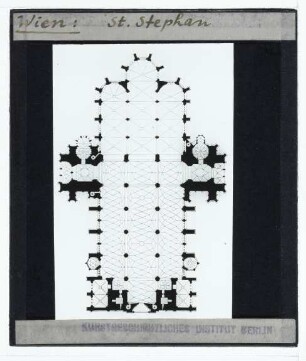 Wien, Stephansdom : Grundriss