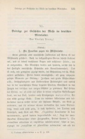 535-549 Beiträge zur Geschichte der Messe im deutschen Mittelalter : VI.