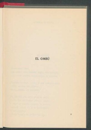 El ombú