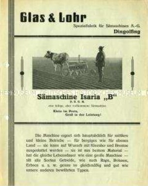 Sämaschine Isaria "B"