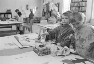 Kindermalstube der Staatlichen Kunsthalle Karlsruhe