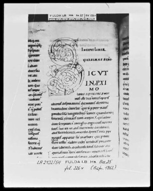 Augustinus, De civitate Dei — Initiale S (icut), Folio 226 verso