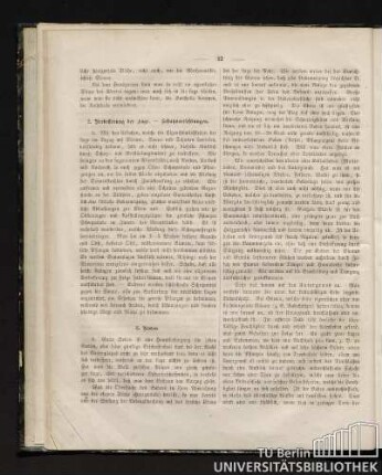 2. Verbesserung der Lage. - Schutzvorrichtungen