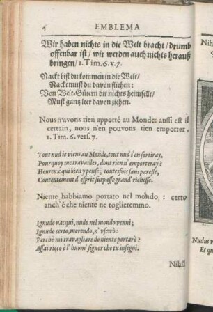 [II. Nihil Apporto; Nihil Asporto.]