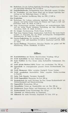 Silber (Nr. 564-612)