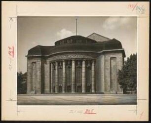 Volksbühne, Berlin-Mitte: Ansicht von Süden