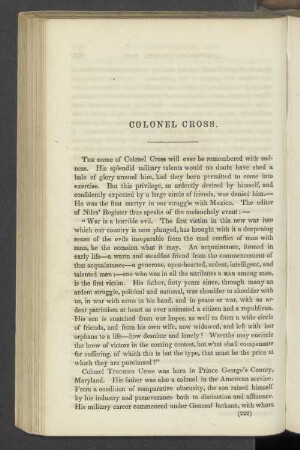 Colonel Cross