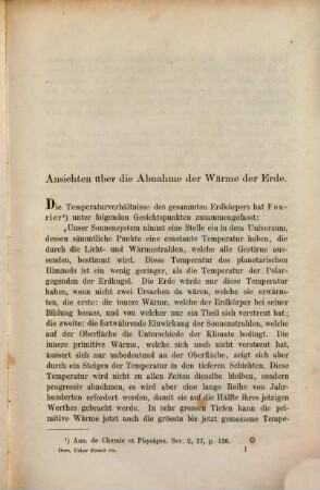 Der Schweizer Fön : Nachtrag zu "Eiszeit, Föhn und Scirocco"