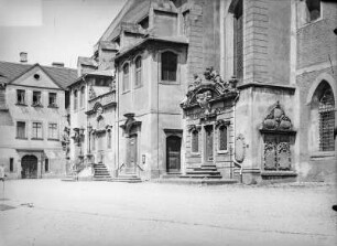 Zittau, Franziskanerkirche, Südseite