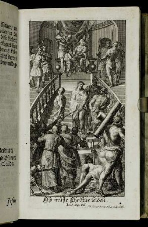 Also müste Christus leiden. Luc. 24. 26.