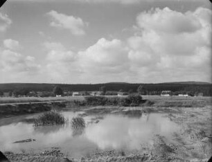 Bielatal. Teich bei Raum