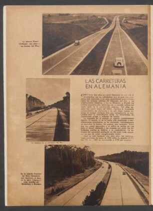 Las carreteras en Alemania