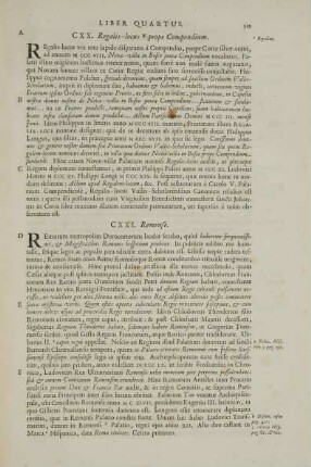 CXX. Regalis-locus prope Compendium.