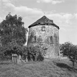 Coswig, Gründelmühle : Coswig. Gründelmühle, Mühlenhügel 22. Außenansicht