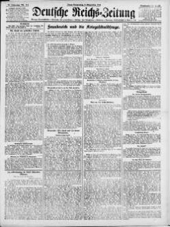 Deutsche Reichs-Zeitung. 1871-1934