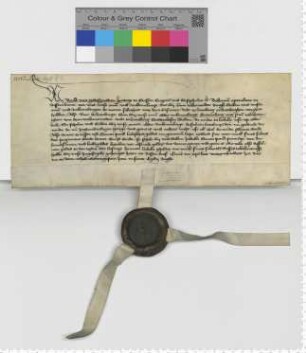 Gegenurkunde des Herzogs Bernd von Sachsen, Engern und Westfalen zu UAb 1438 September 1 I.