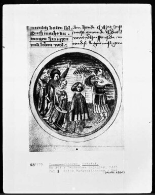 Hs. 494 & deutscher Kalender & fol 8