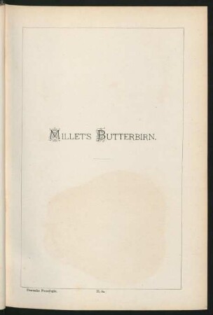 II. 62. Millet's Butterbirn