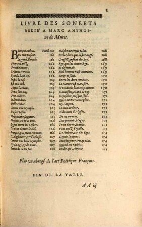Les Oevvres De P. de Ronsard Gentilhomme Vandomois : redigees En Six Tomes. 3, Les Poemes de P. de Ronsard ...