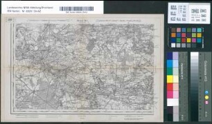 Karte von Frankreich 1:80.000. Gruppe II: Meaux 49 C. [Kartographische Abtheilung der Königl. Preuss. Landes-Aufnahme]