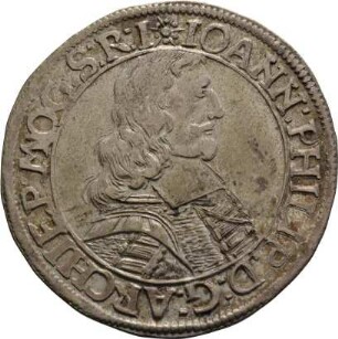 Münze, 1/2 Guldentaler (30 Kreuzer), 1671