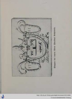 Wappen des letzten Abtes Placidus Bacheberle.