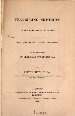 Heath's picturesque annual. 1834