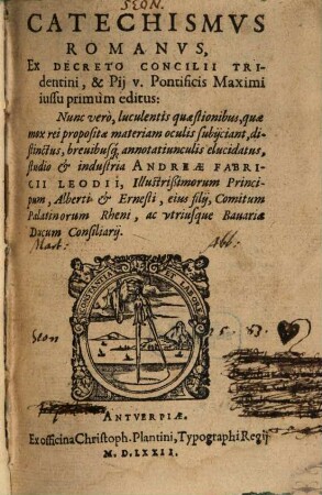 Catechismus romanus ex Decreto Concilii Tridentini Parochos