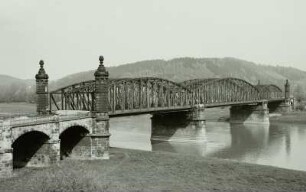 Bad Schandau, Eisenbahn- und Straßenbrücke