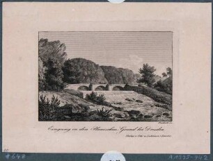 Der Plauensche Grund mit der Hegereiterbrücke nach Süden