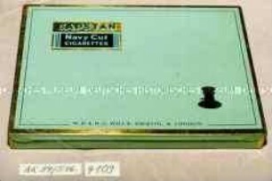 Blechdose für 50 Stück "CAPSTAN Navy Cut CIGARETTES W.D. UND H.O. WILLS, BRISTOL UND LONDON."