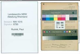 Entnazifizierung Paul Rudnik , geb. 22.07.1892 (Friseur)