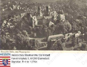 Braunfels, Schloss / Luftaufnahme