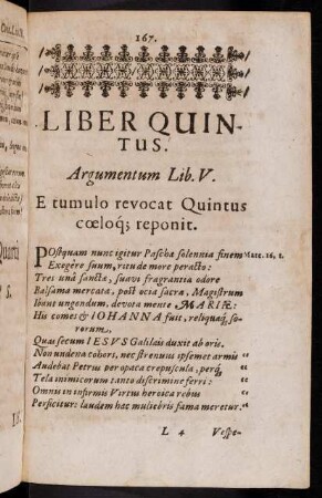167-177, Postquam nunc igitur Pacha solennia finem ...