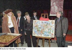 The swets success story : Festabend. Dora und Heinz Sedlick präsentieren das Poster "The swets success story