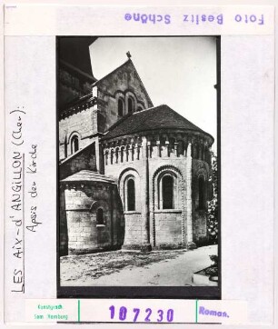 Les-Aix-d'Angillon: Pfarrkirche Saint-Germain, Chorapsis