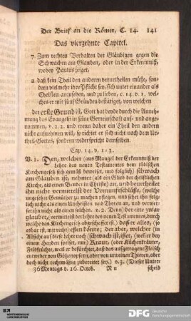 Das vierzehnte Capitel.