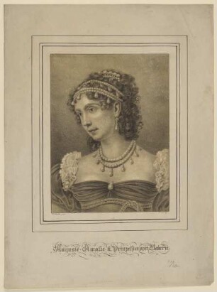 Bildnis der Auguste Amalie von Baiern