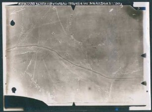 Foto des Geländes nordöstlich von Villers-Plouich (Luftbild)