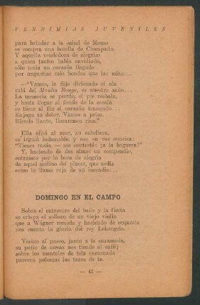 Domingo en el campo