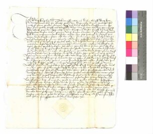 Ulrich Karg, Licentiat der Rechte, Advokat; Siegel: Schenk von Winterstetten.