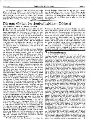 Die neue Gestalt der Landeskirchlichen Bücherei