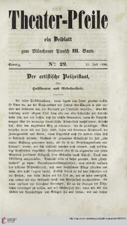 Nro. 29 (21. Juli 1850)