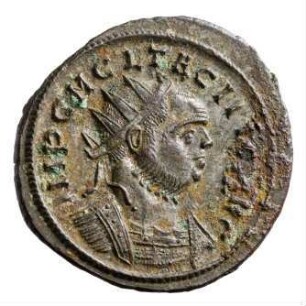 Münze, Antoninian, 275 - 276 n. Chr.