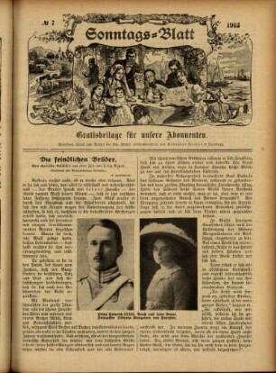 Ausgabe vom Sonntag, den 16. Februar 1913.