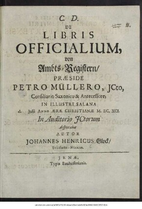 De Libris Officialium