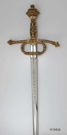 Rapier / Garnitur bestehend aus Rapier mit Dolch und Dolchscheide