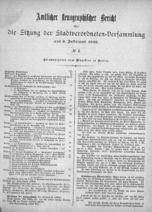 No. 6, 9. Februar 1893