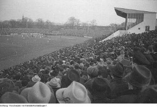 Dresden, Heinz-Steyer-Stadion, Massenveranstaltung (Fußball), 1952