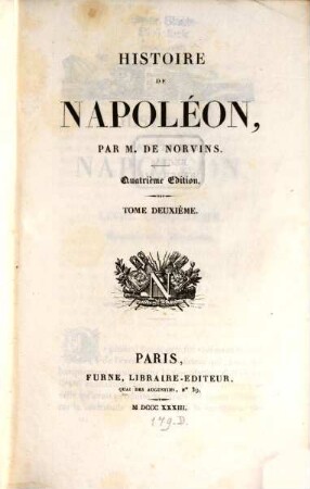 Histoire de Napoleon, 2